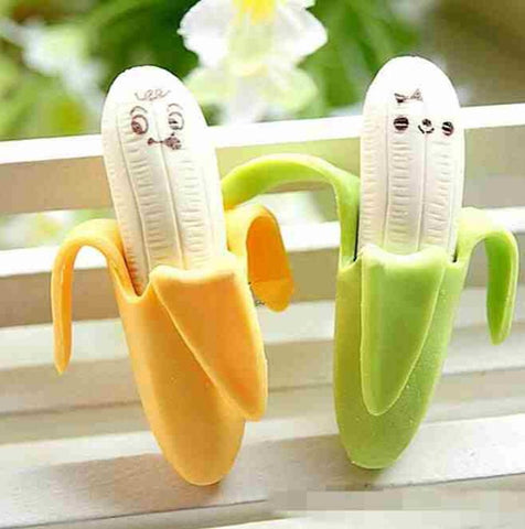 Banana Fruit Style Pencil Eraser