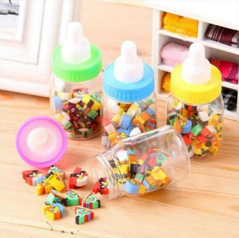 Mini Cartoon Birds Eraser